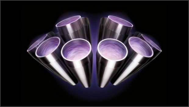 Widok na budowę cyklonów