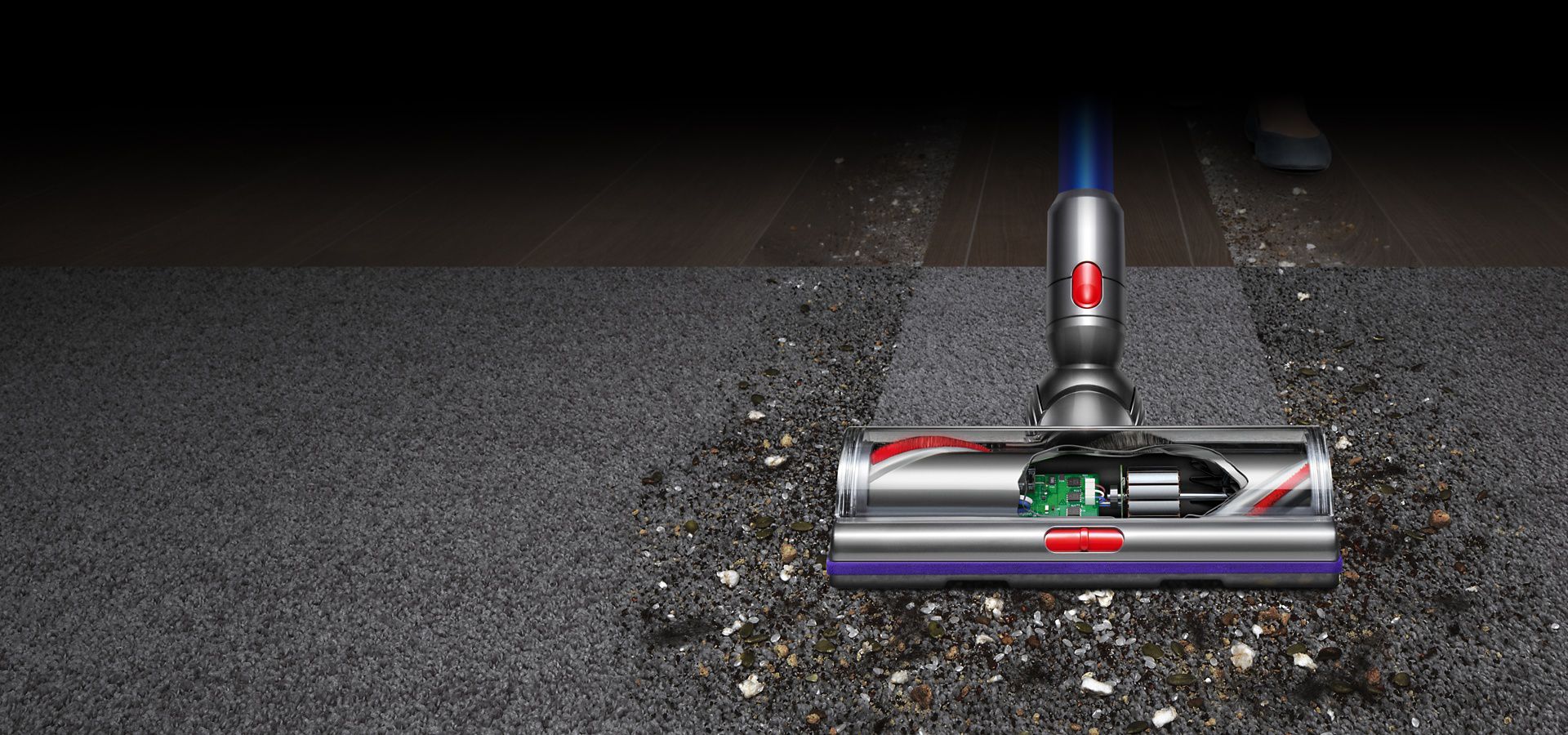 Immagine in sezione della spazzola High Torque