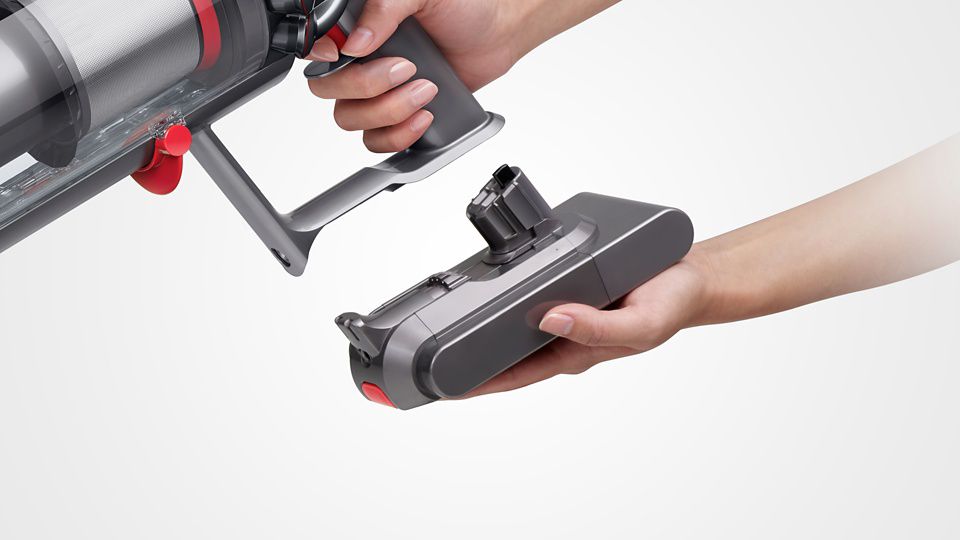  Dyson V11™ støvsugerens click-in-batteri