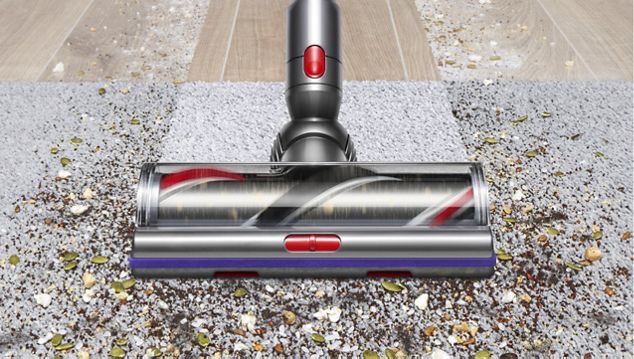 Teilaufnahme der Torque-Drive-Bodendüse