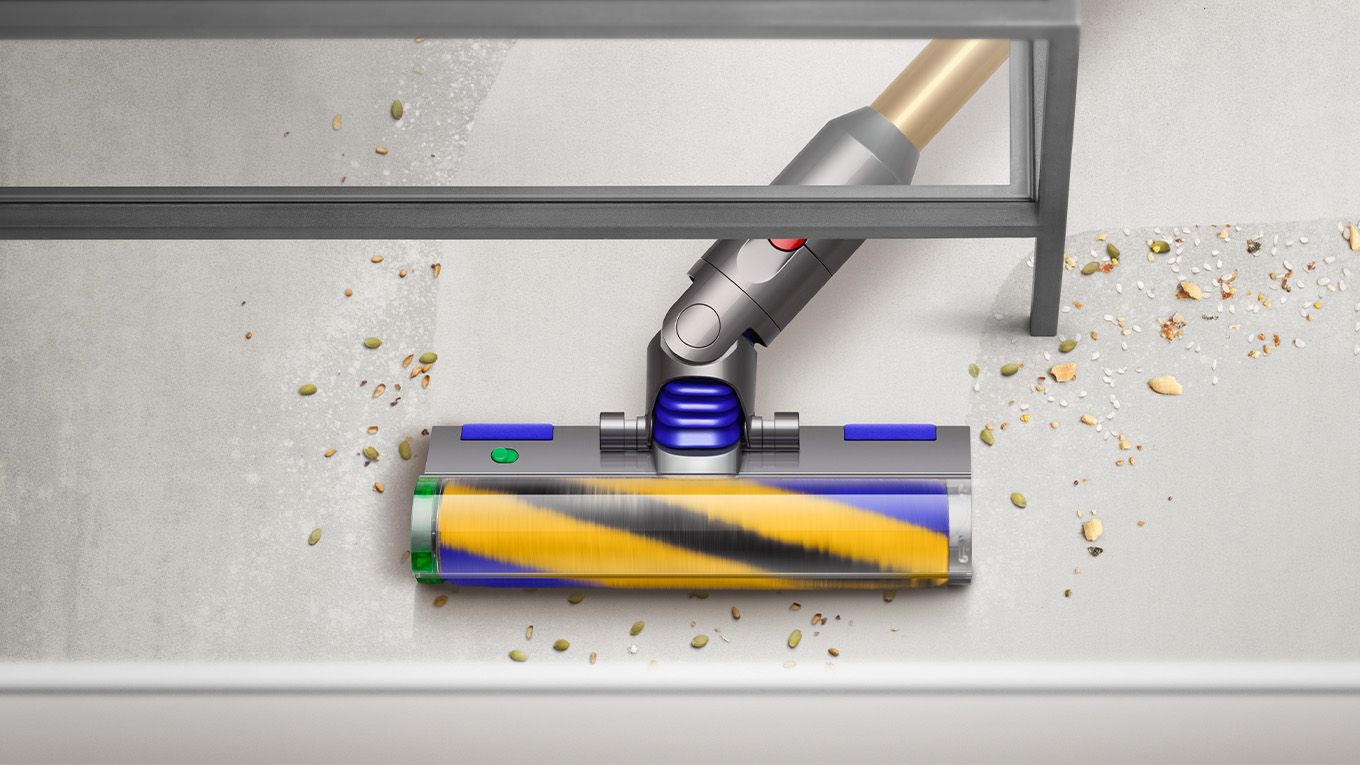 Corte transversal do motor Dyson Hyperdymium