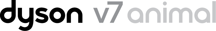 Dyson V7 cordless vacuum cleaner logo Dyson V7 cordless vacuum cleaner logo