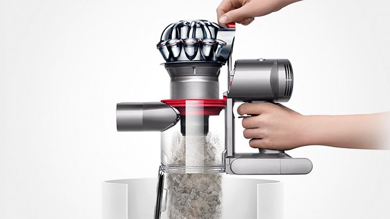 Mécanisme de vidage du collecteur Dyson
