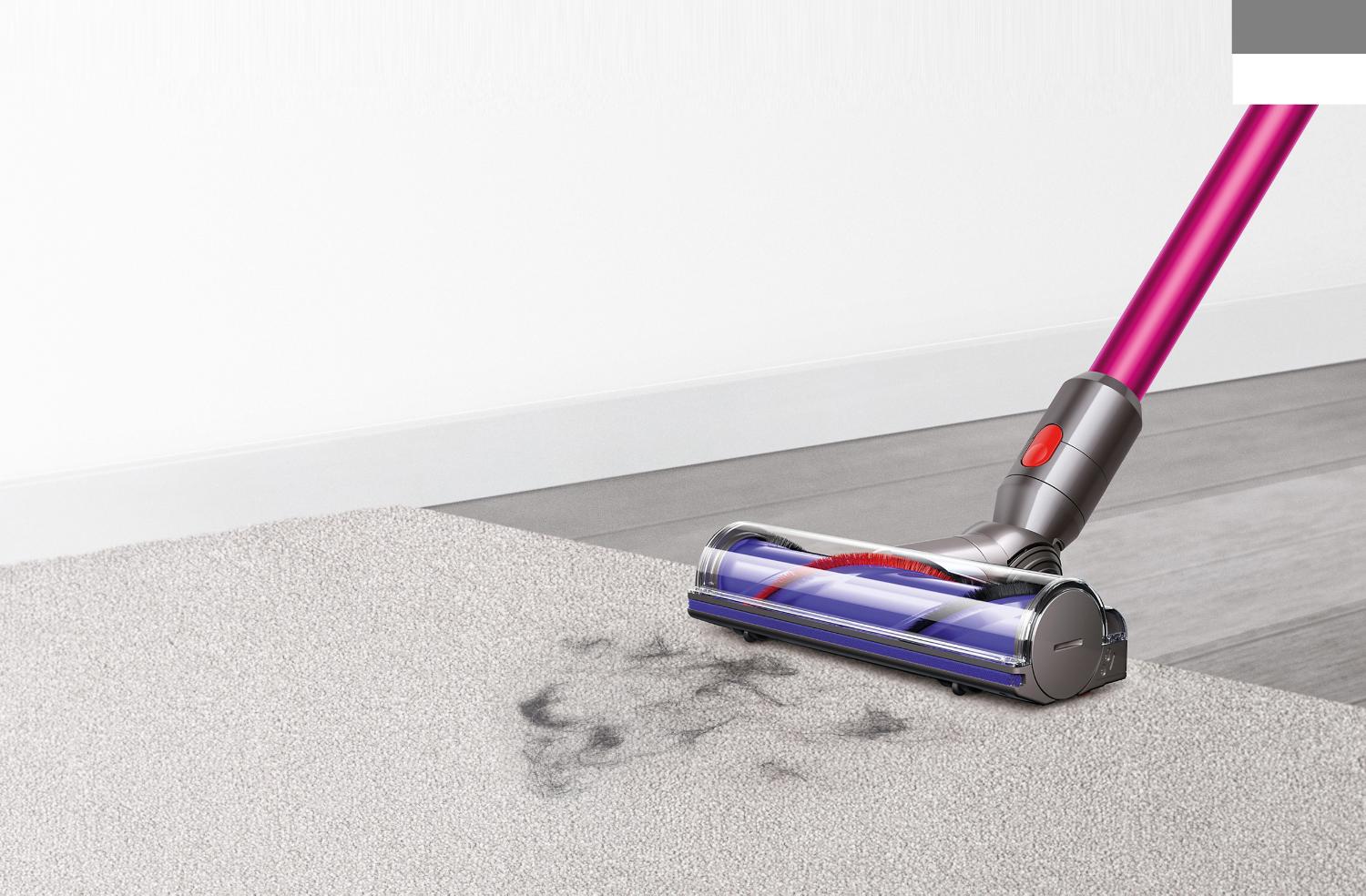Dyson cleaner head on carpet