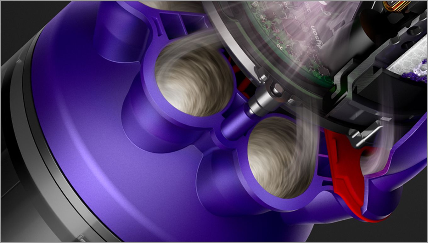 Dyson Omni-glide radial cyclones Dyson Omni-glide radial cyclones