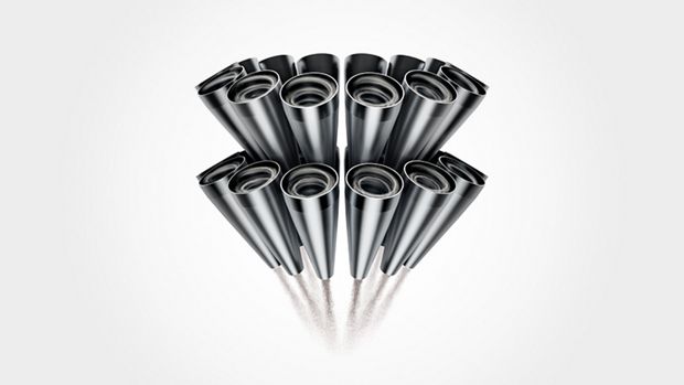 שתי שכבות ציקלונים ™Tier Radial