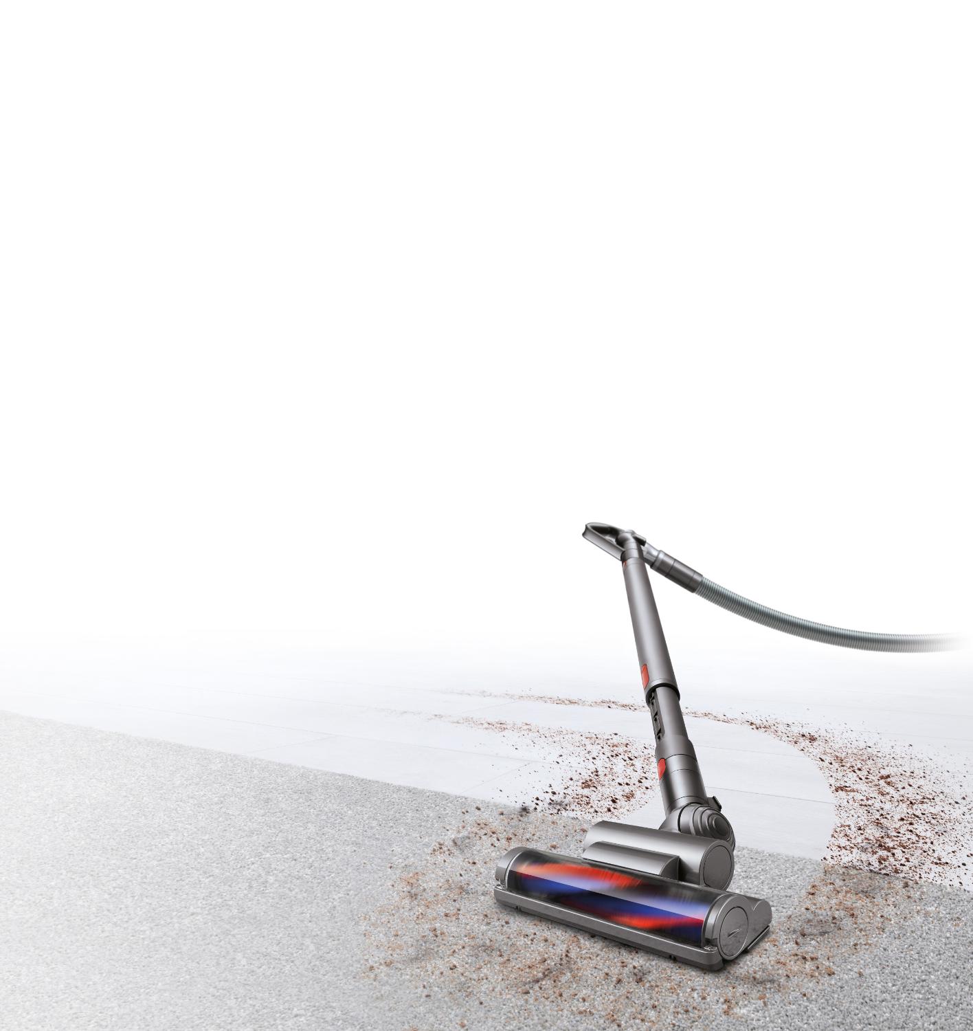 Dyson brush head on carpet