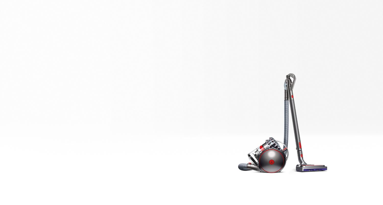 Aspirateur Dyson Cinetic Big Ball Absolute 2 sur un fond blanc Aspirateur Dyson Cinetic Big Ball Absolute 2 sur un fond blanc