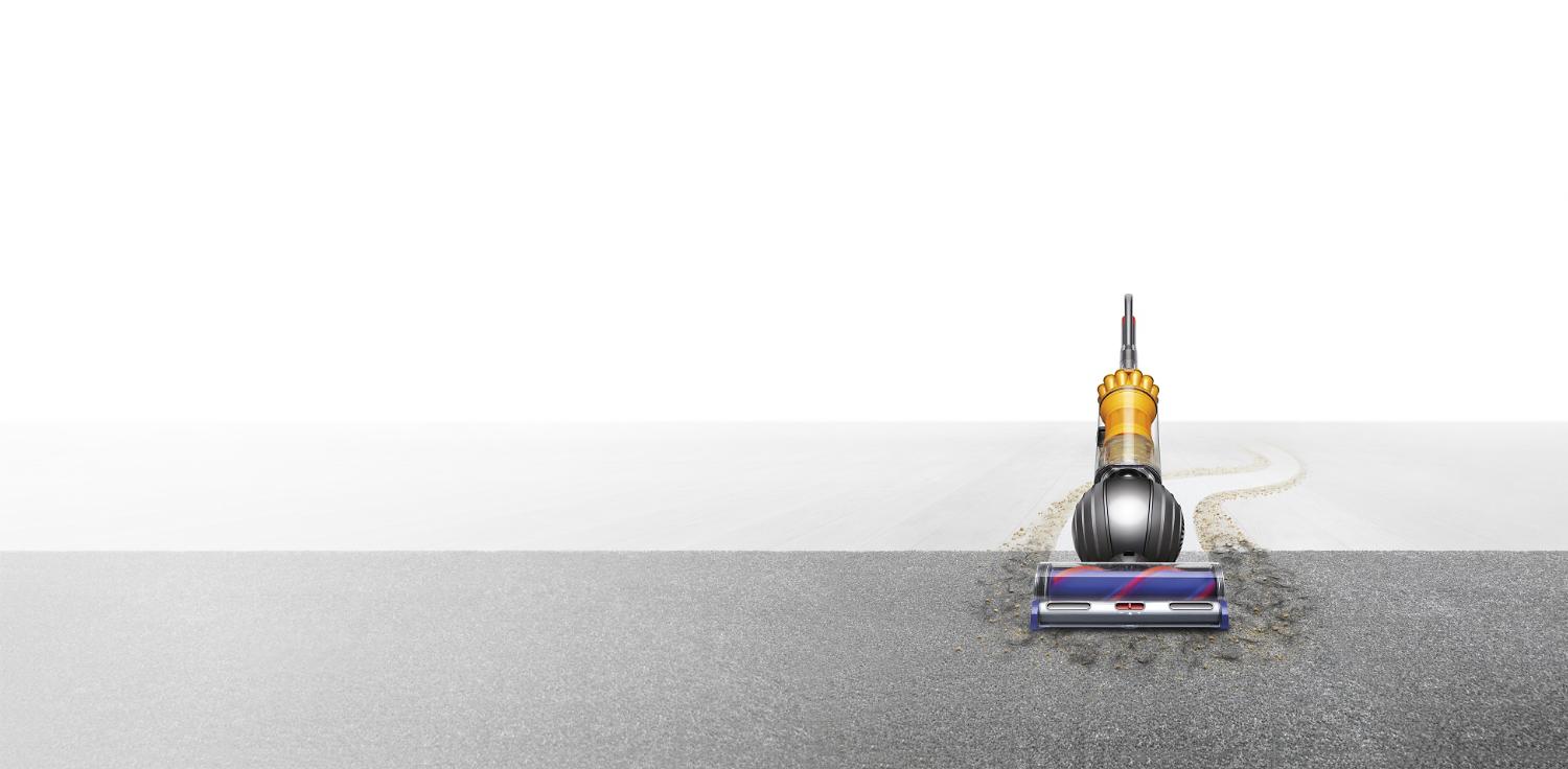 Dyson Light Ball upright vacuum cleaner on carpet