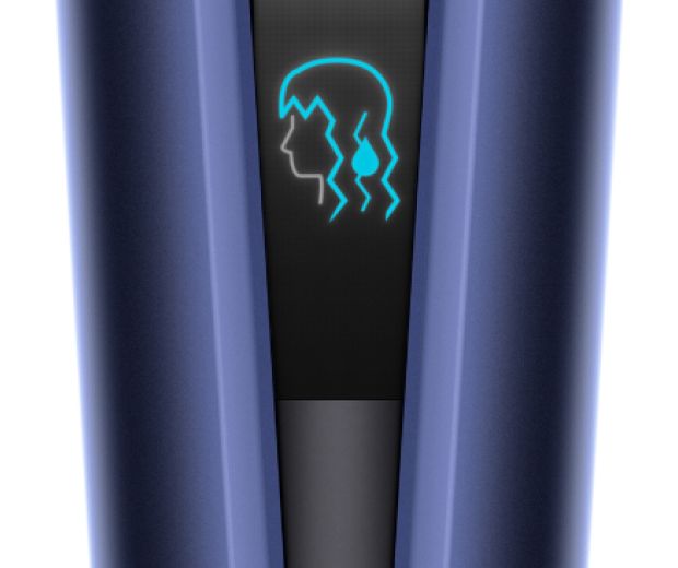 Close-up of the Lock button.