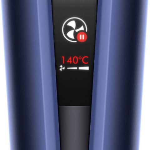 Close-up of the LCD screen.