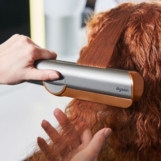 Dyson Airstrait™ dryer and straightener (Nickel/Copper)