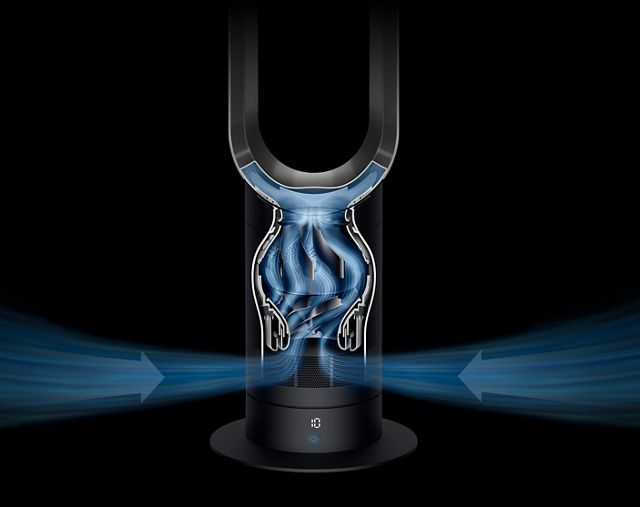 Dyson Cool™ Tower Fan AM07 (Satin Black/Nickel) | Dyson