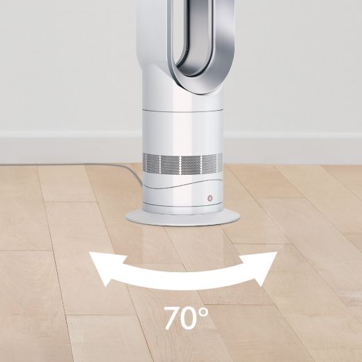 Dyson Hot+Cool™ Jet Focus fan heater (Satin Black/Nickel) | Dyson