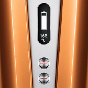 Gros plan sur l’écran OLED.