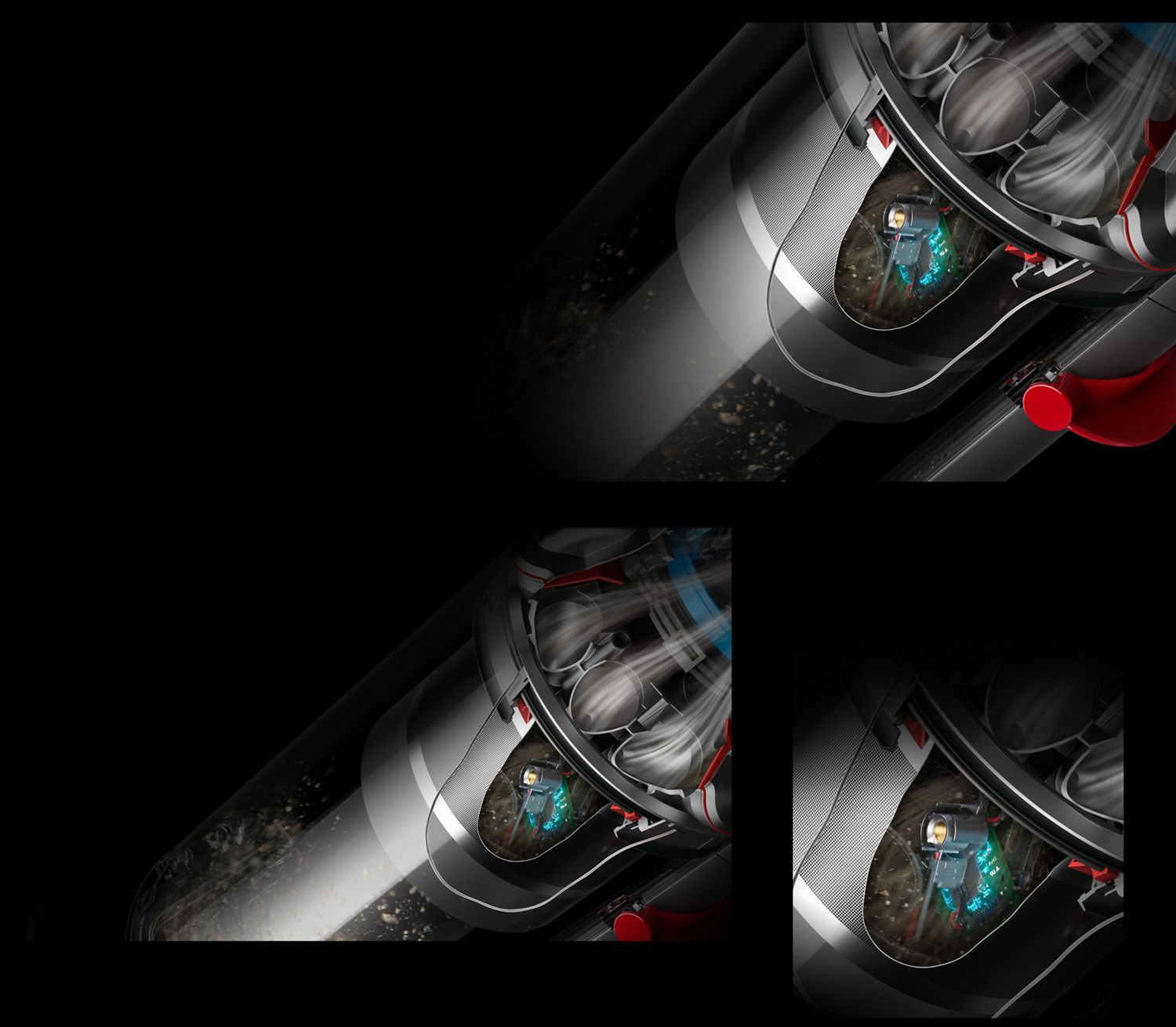 Close-up cutaway of the piezo sensor.