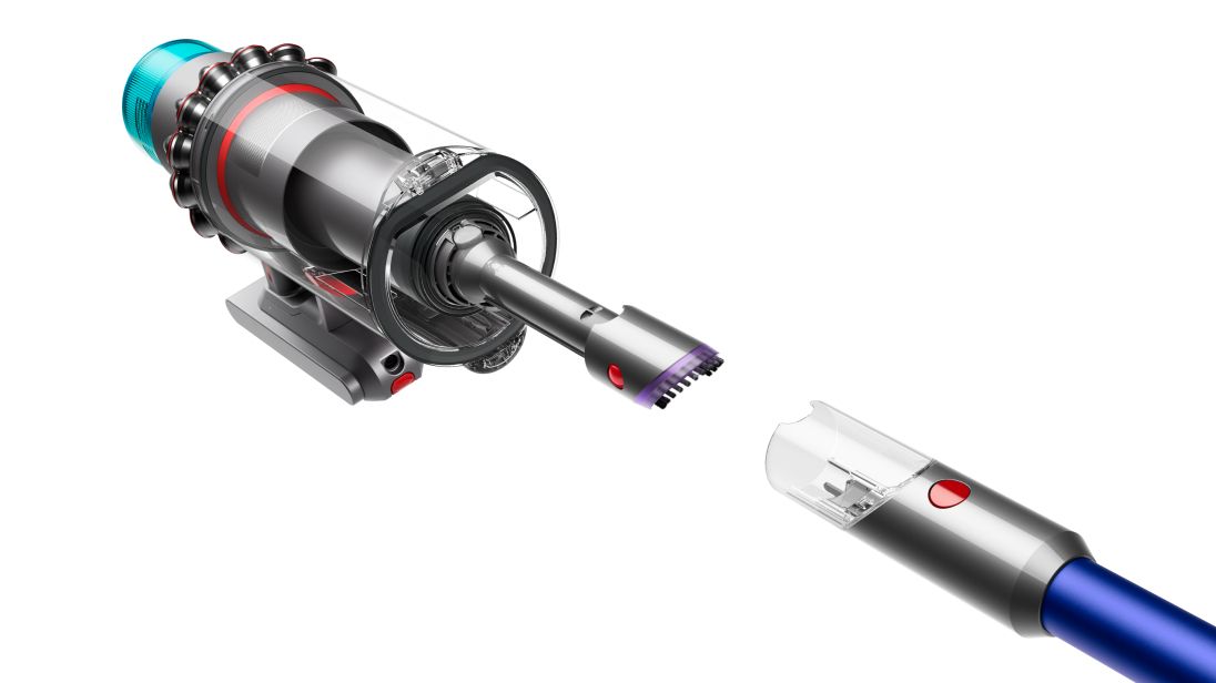 Dyson Gen5outsize changing from floor cleaning to handheld mode.