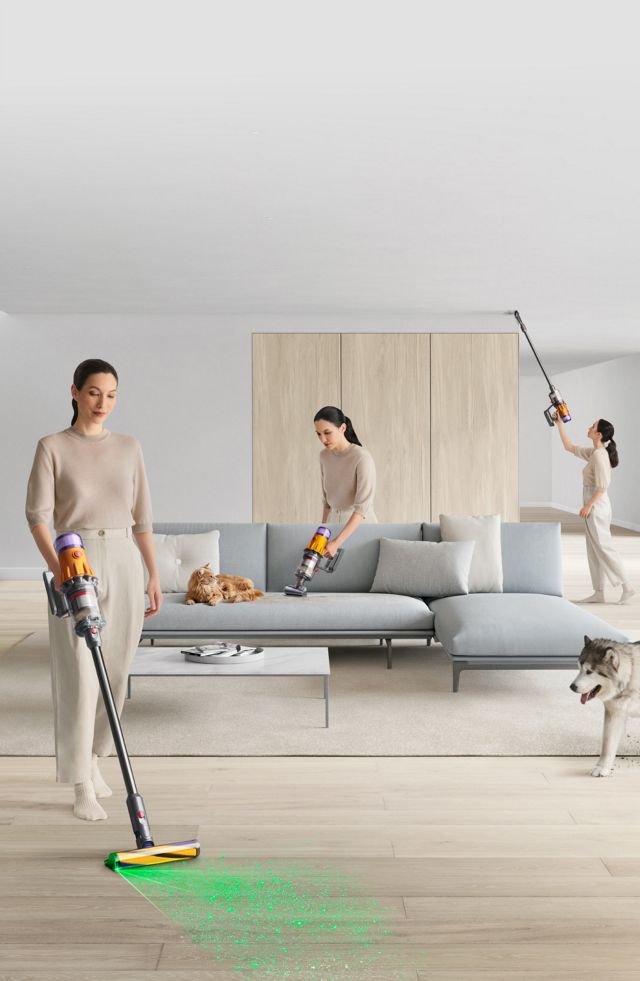 Dyson V12 Detect Slim (Yellow/Nickel) cordless vacuum