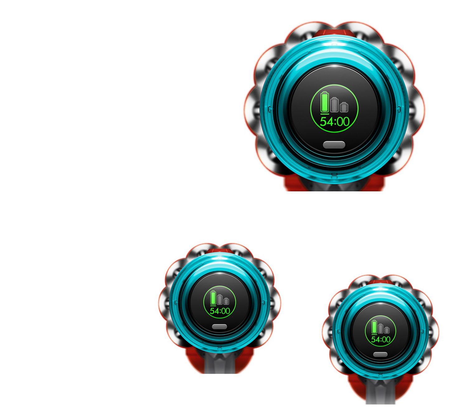 Nahaufnahme des Dyson V12 Detect Slim Absolute.