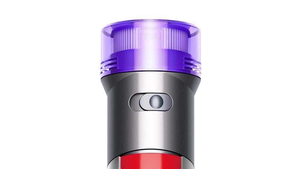 Close-up of the Power button.