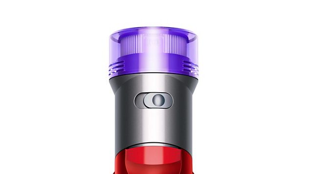 Close-up of the Power button.