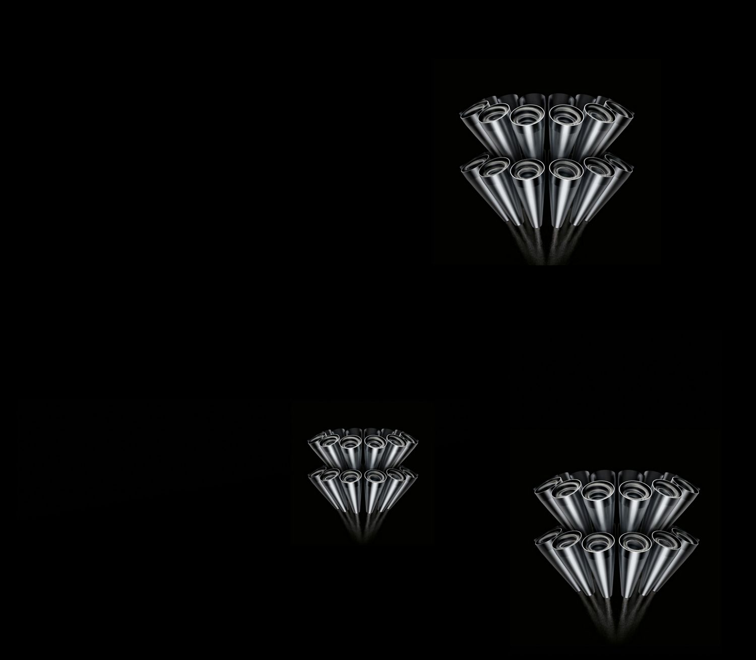 Close-up cutaway of the Radial Root Cyclone technology.