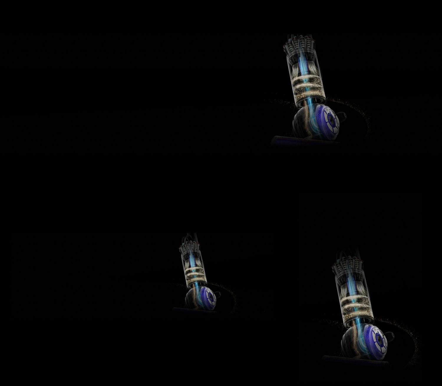 Cutaway showing the filtration system.