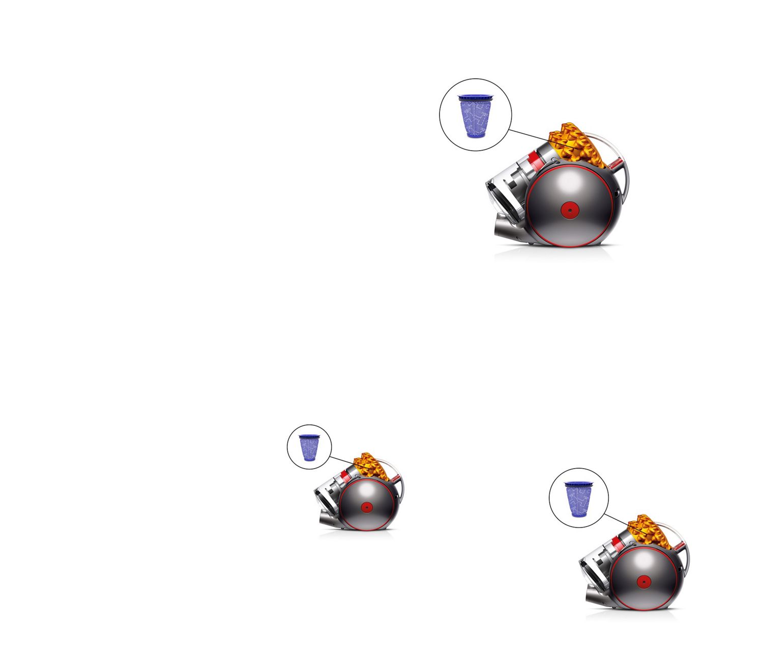 Un aspirapolvere Dyson.