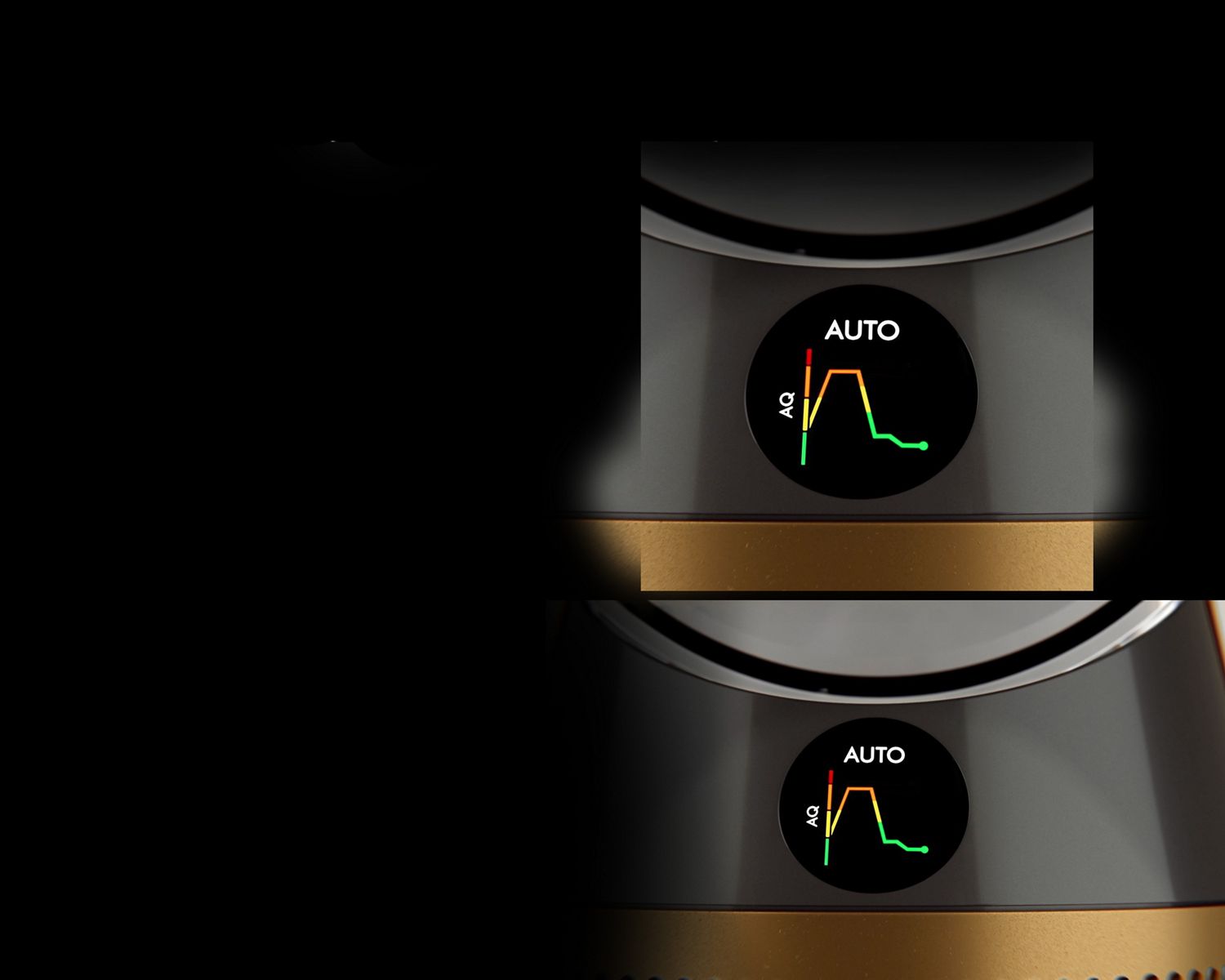 Close-up of the Auto mode icon onscreen.