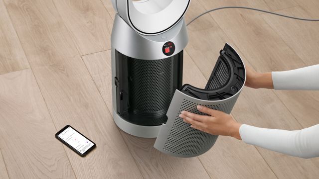 Refurbished Dyson TP07 Purifier Cool™ purifying fan (White/Silver)