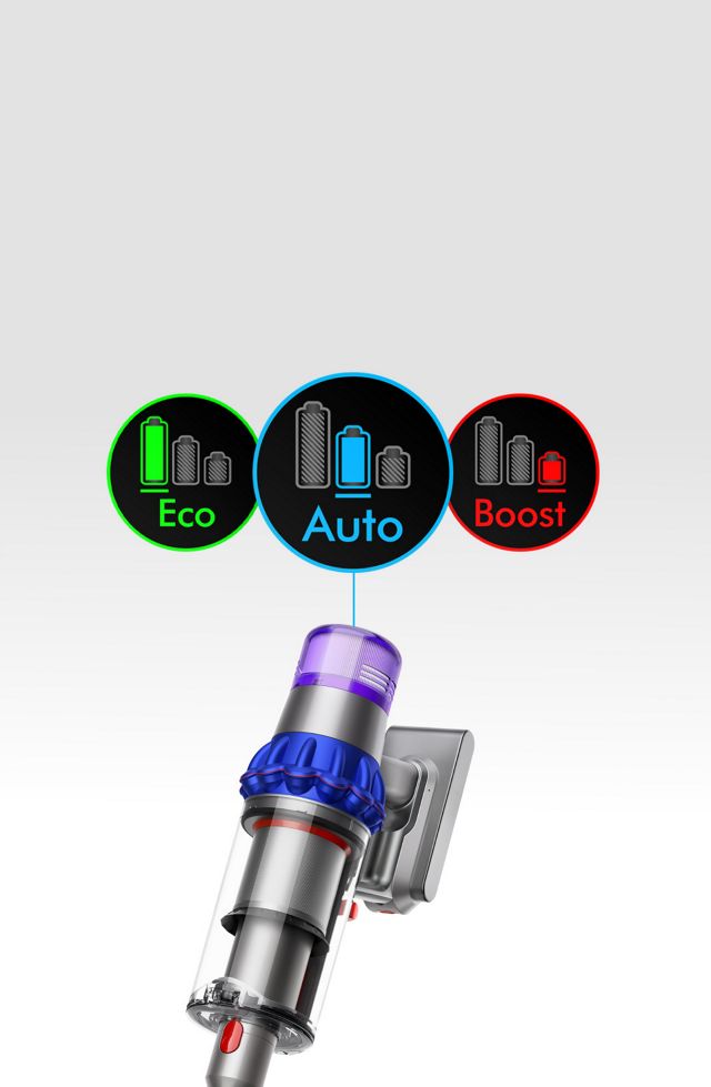 Dyson Dyson V15 Detect Extra (Nickel/Blue) cordless vacuum cleaner