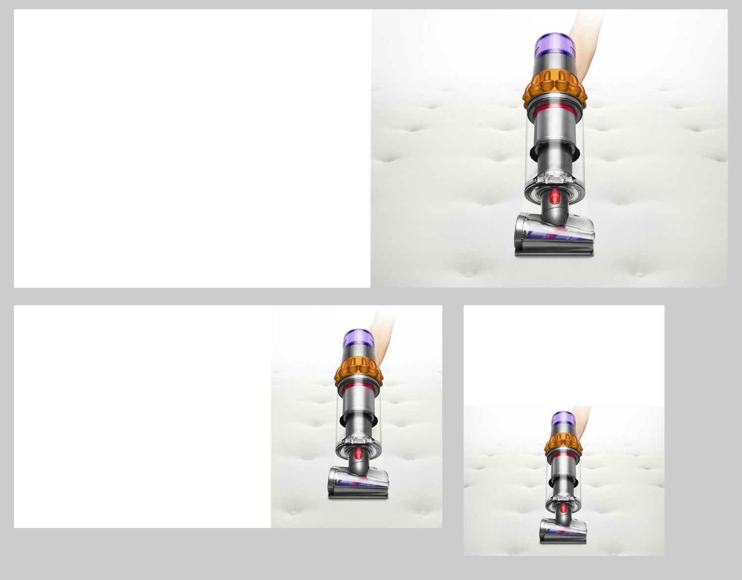 The Hair screw tool is used to clean a mattress. The Hair screw tool is used to clean a mattress.