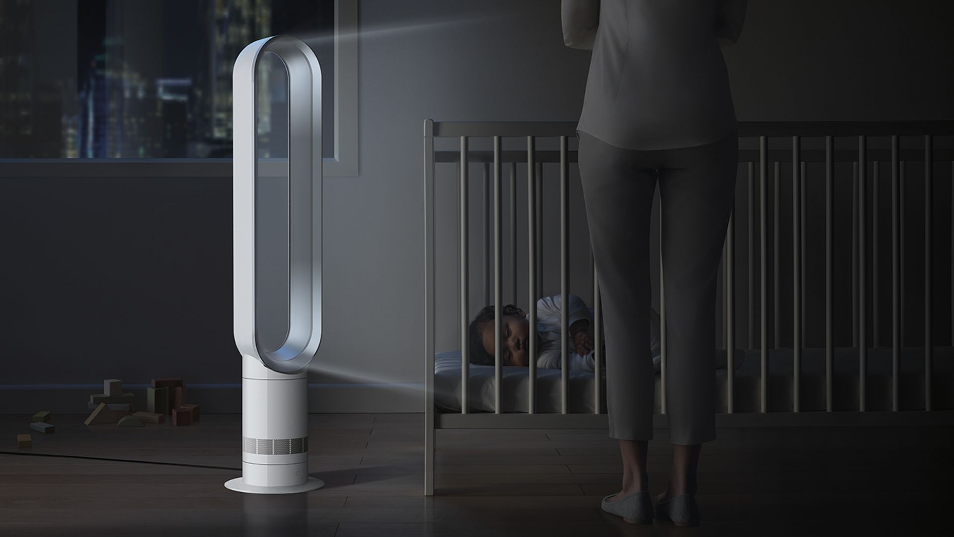 Buy The Dyson Cool Tower Fan In White Silver Dyson Australia