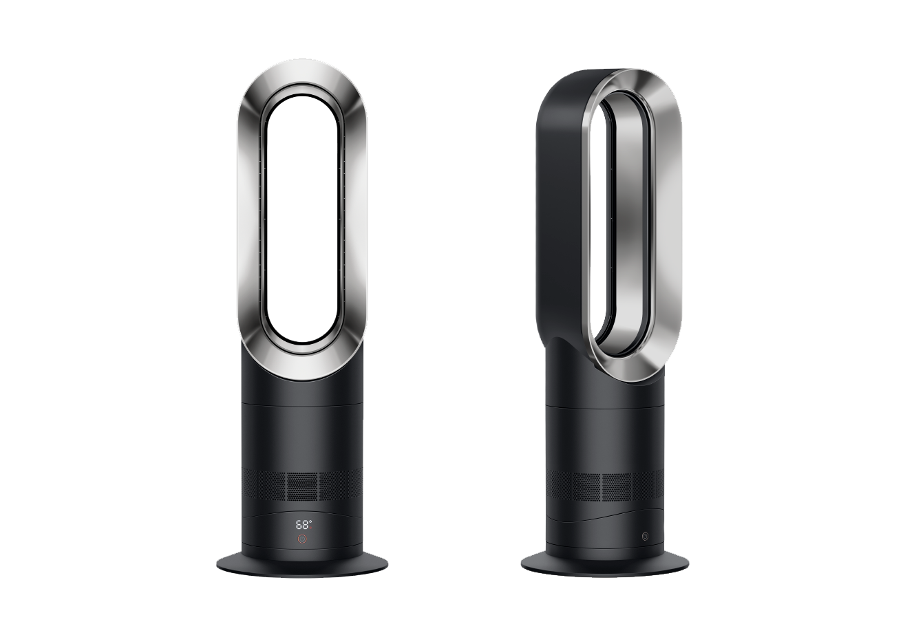Dyson Hot+Cool™ Jet Focus fan heater (Satin Black/Nickel) | Dyson