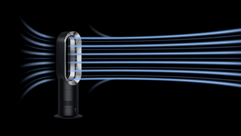 Raumluftreiniger mit Air Multiplier Technologie.