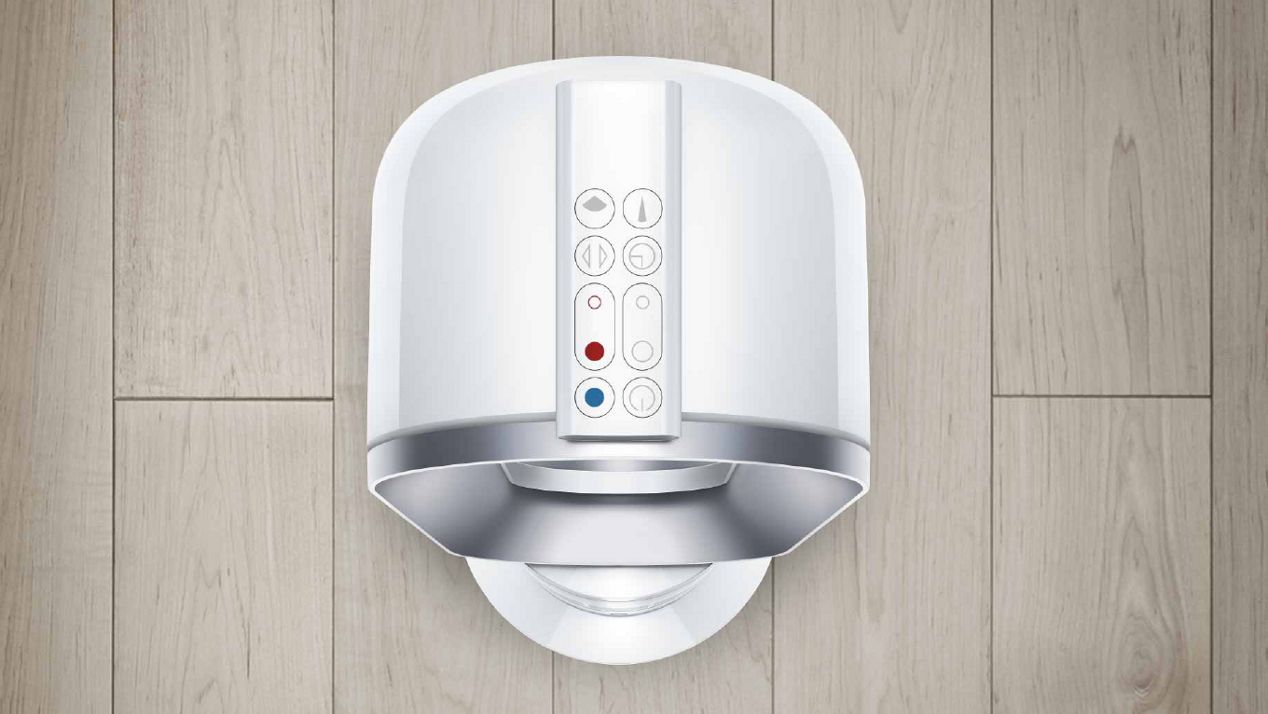 Mando a distancia magnetizado sobre el ventilador/calefactor