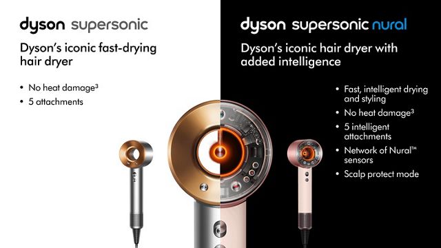 Dyson Supersonic Nural™ hair dryer in Ceramic Pink/Rose Gold | Dyson