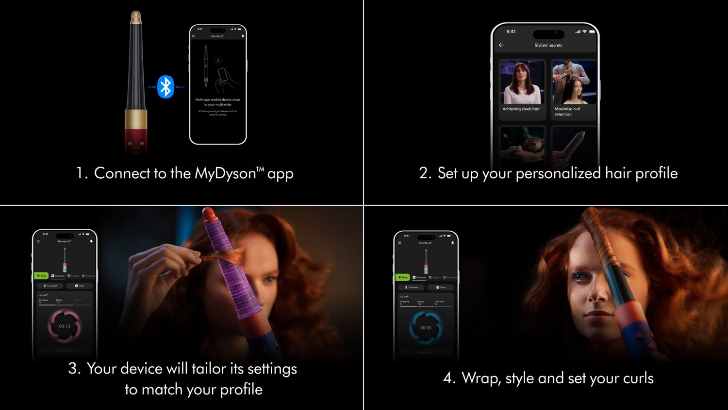 The technology inside the Dyson Airwrap i.d. multi-styler and dryer that allows the device to connect to Bluetooth.