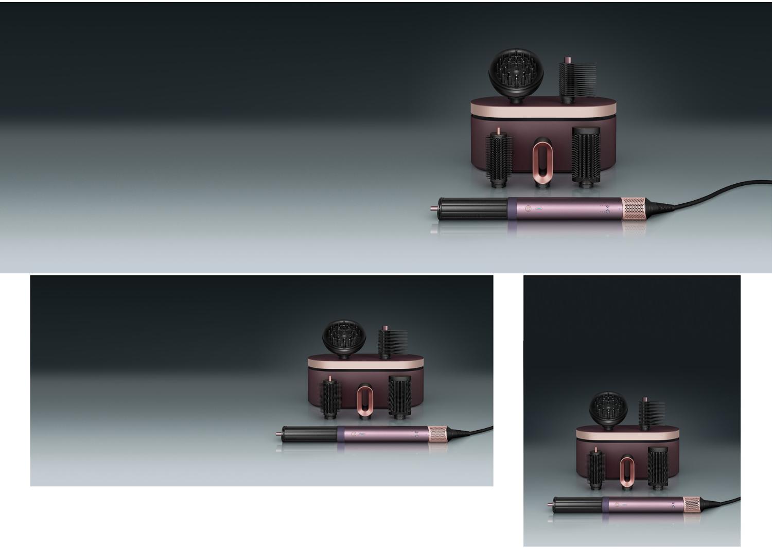 The Dyson Airwrap Co-anda2x multi-styler and dryer with presentation case and accessories.