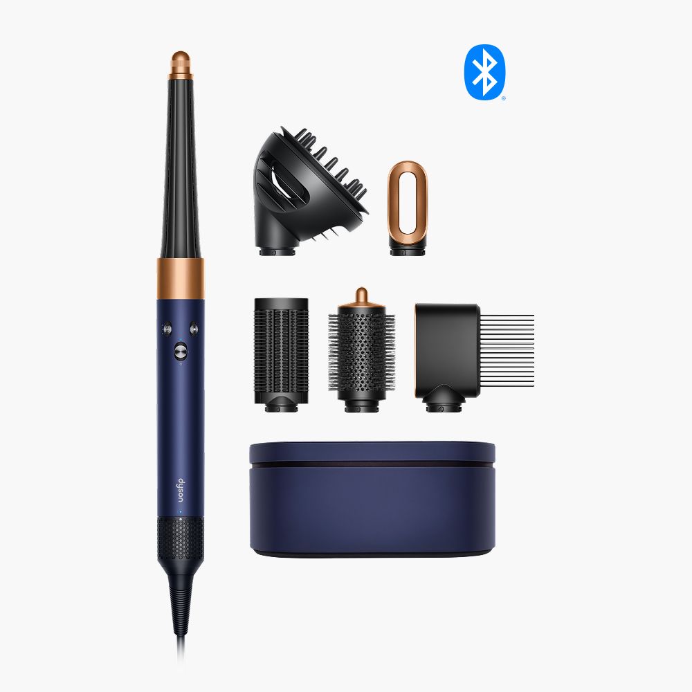 A Dyson Presentation case with a selection of Dyson Airwrap i.d. accessories.