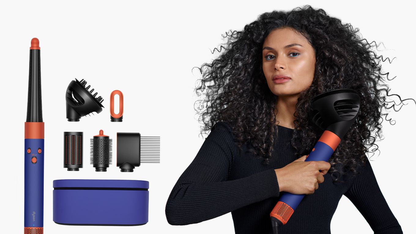 Fast dryer for Dyson Airwrap™ multi-styler and dryer (Black/Rosé