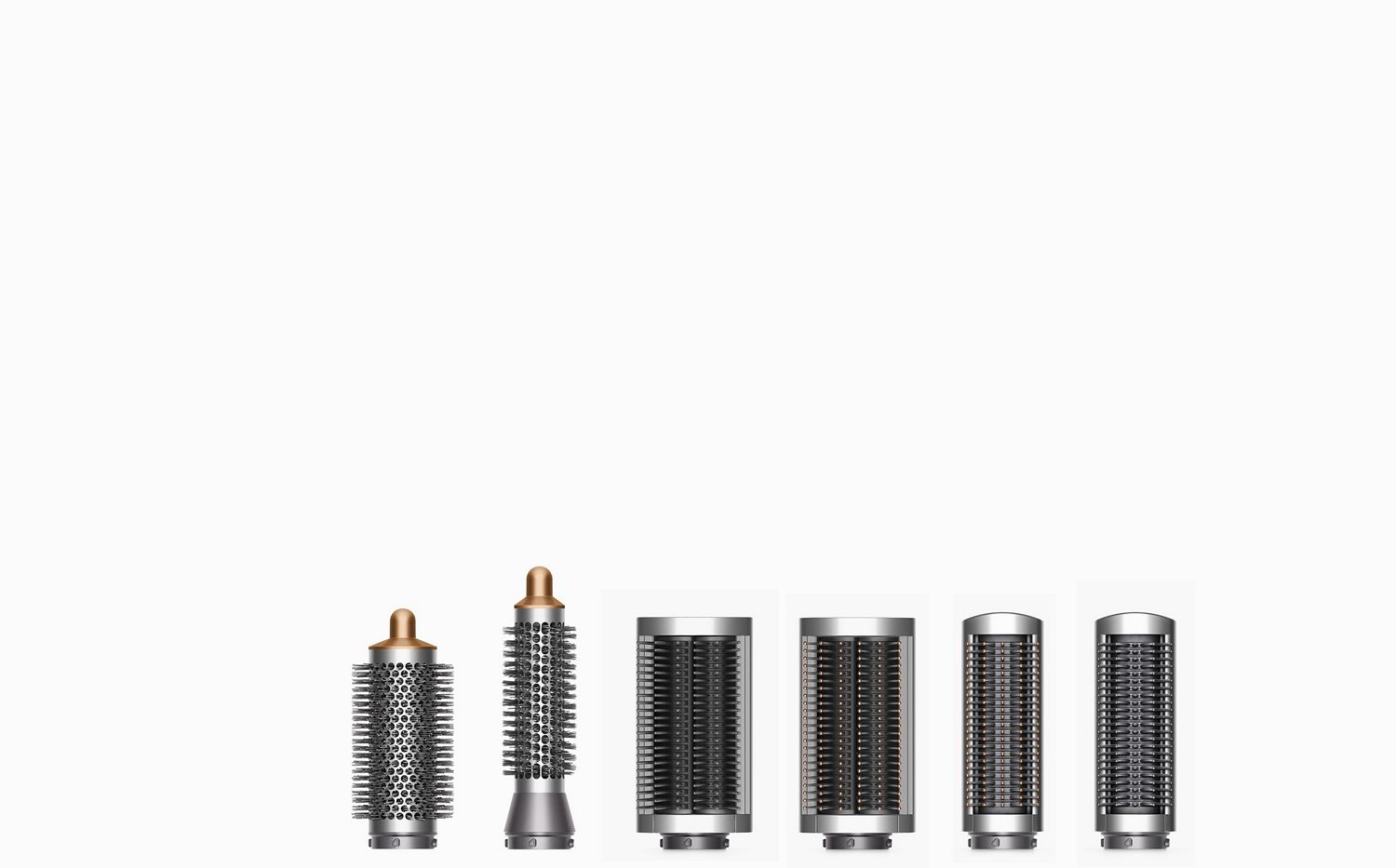 Range of attachments for the Dyson Airwrap