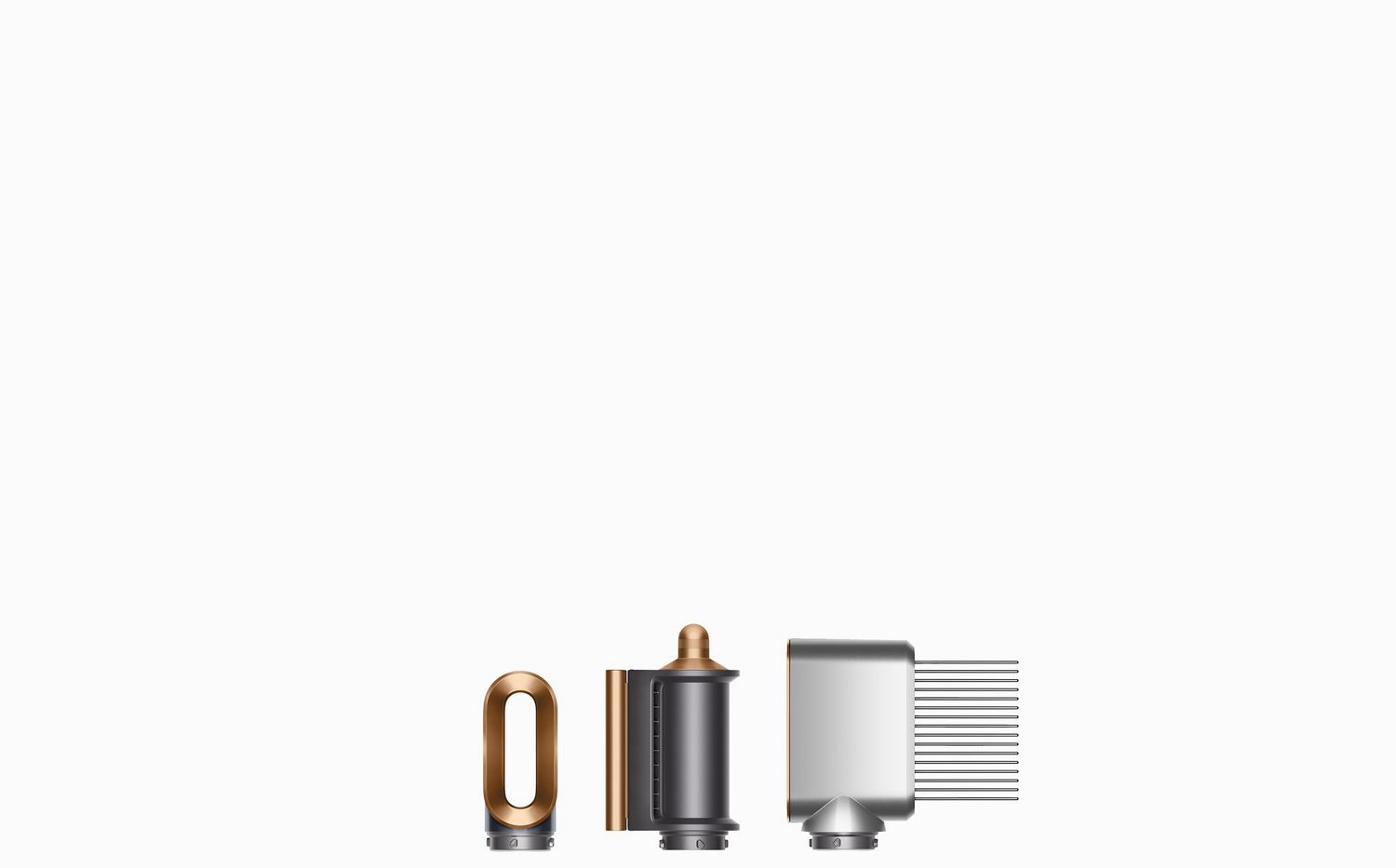 Range of attachments for the Dyson Airwrap