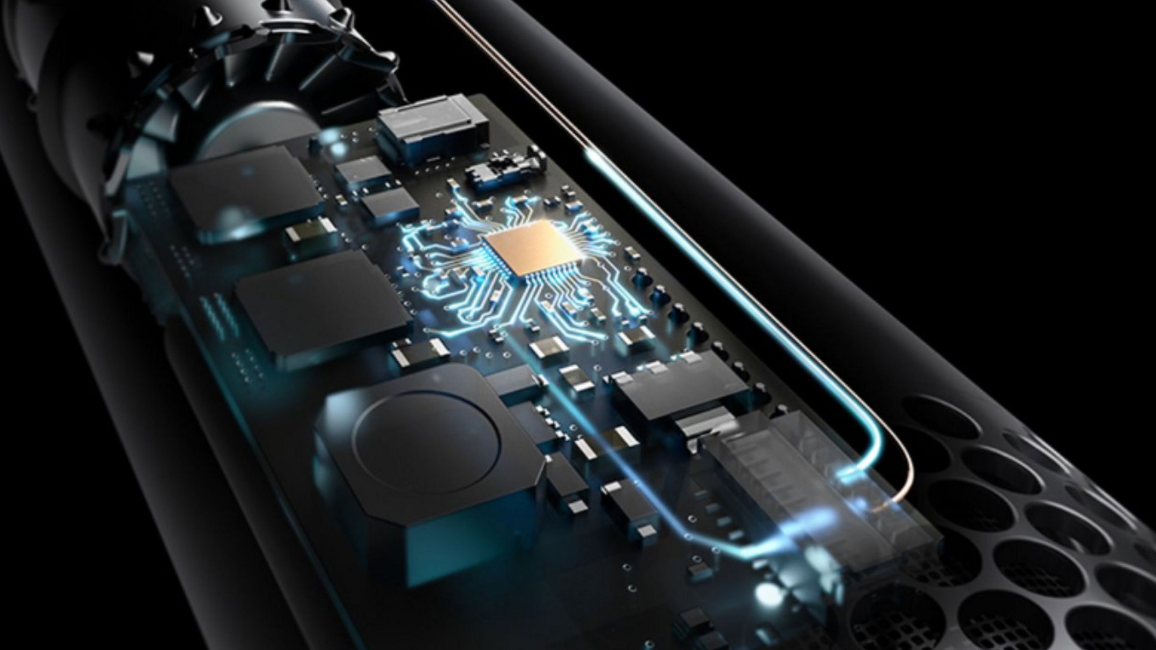 Nenhum dano devido a altas temperaturas Tecnologia demonstrada no produto para mostrar o controle inteligente de temperatura.