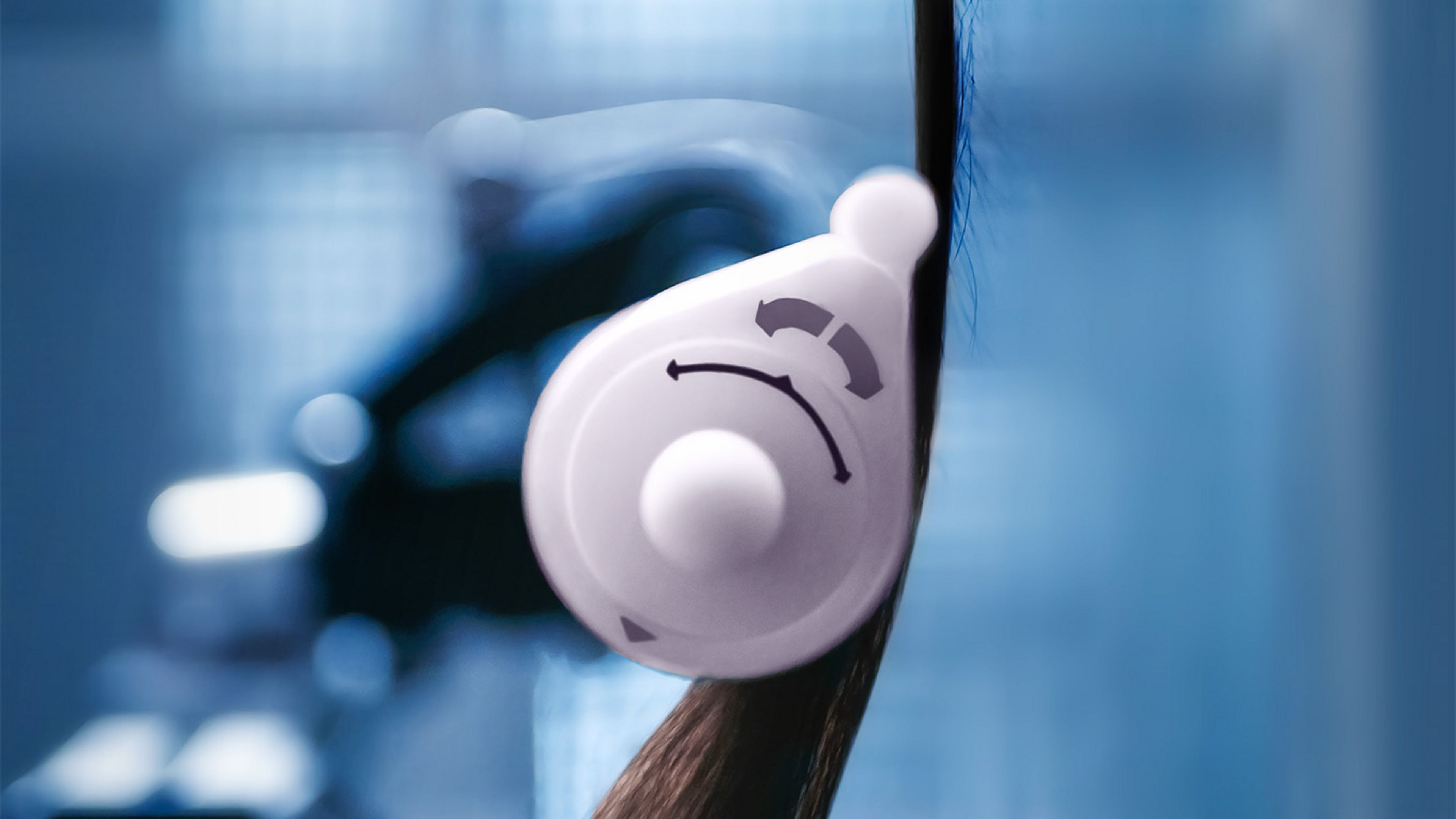 Usabilidade aprimorada Um protótipo de acessório para o multistyler Dyson Airwrap com uma nova extremidade bacana.