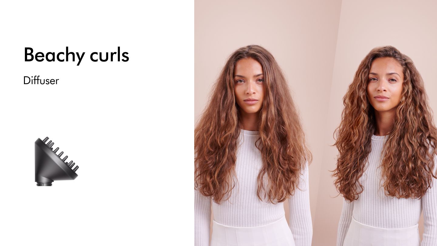 Beachy Curls -  PB Dyson Complete Long Diffuse