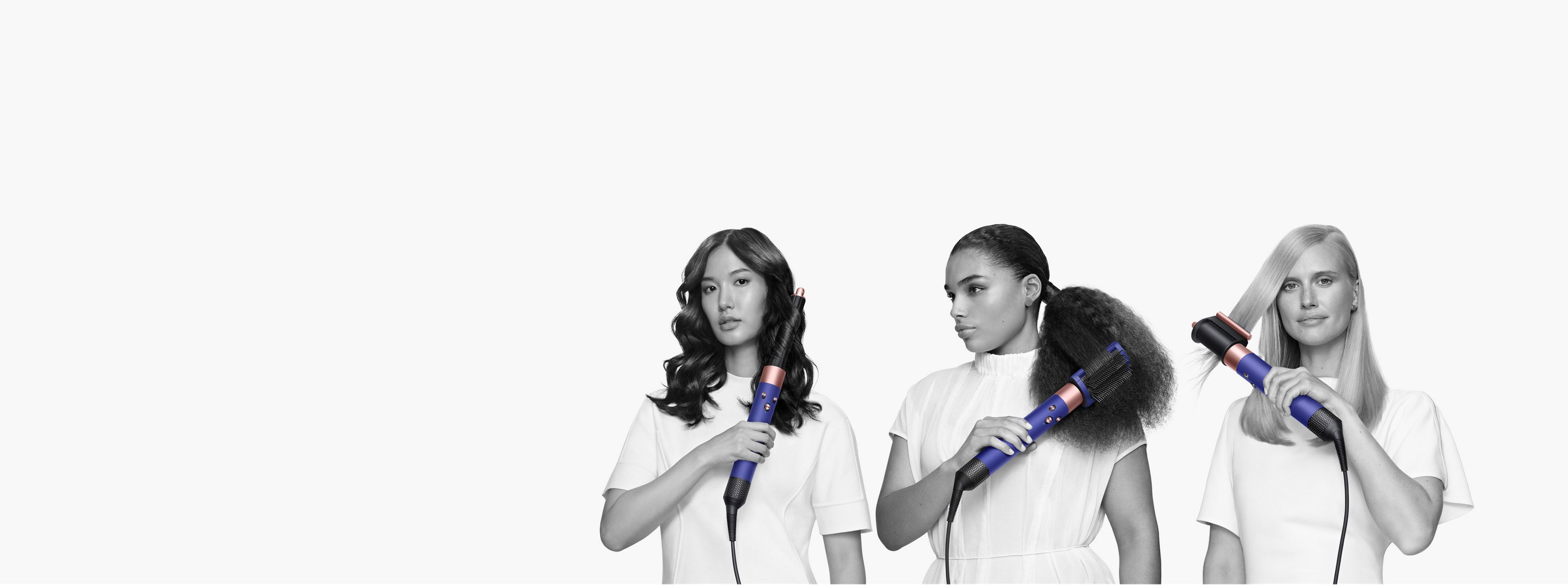 Dyson Airwrap™ Multi-styler Customized for fine and long, straight or wavy hair.