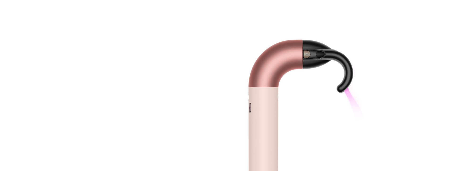 O Dyson Supersonic r com acessório Flyaway proporciona um fluxo de ar único para alisar o cabelo.