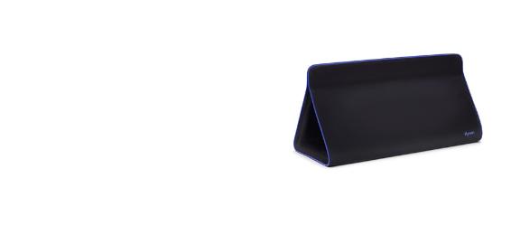 Bolsa de almacenamiento diseñada por Dyson negra y azul