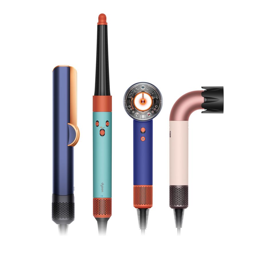 The Dyson Beauty range of formulations and devices.